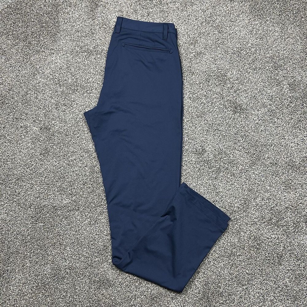 Rhone Commuter Classic‎ Stretch Chino Pants Mens 34x34 Navy Athleisure Workout